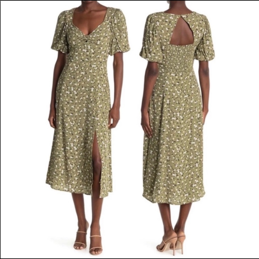 ASTR the Label Bubble Sleeve Dress